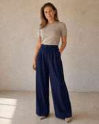 JARO Élise High - Waist Wide - Leg Pantalon - broek | JARO Official