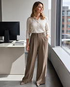 JARO Élise High-Waist Wide-Leg Trousers