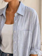 JARO Lina Loose Fit Striped Shirt - blouse | JARO Official