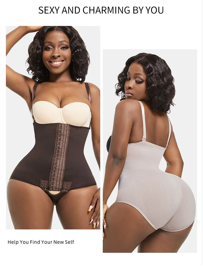 Colombian Tummy Control Shapewear – Waist Trainer Bodysuit for a Smooth, Sculpted Silhouetteody Shaper