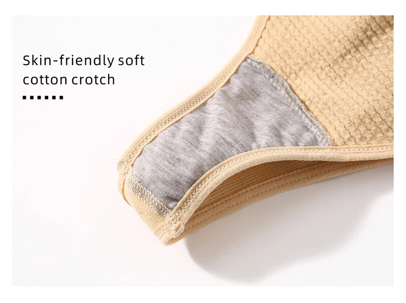 High-Waist Tummy Control Thong – Seamless Slimming Shapewear for Women