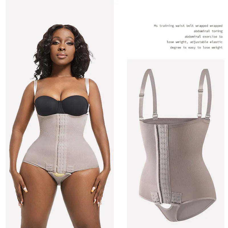 Colombian Tummy Control Shapewear – Waist Trainer Bodysuit for a Smooth, Sculpted Silhouetteody Shaper