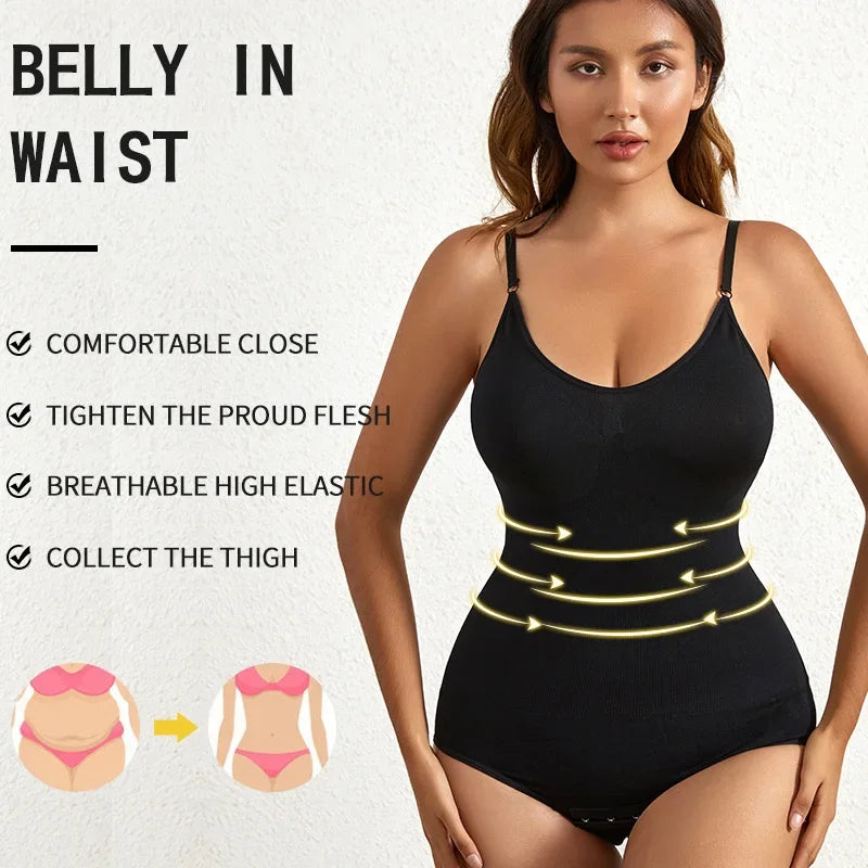 Seamless Shaping Bodysuit – Tummy Control & Butt Lifting Body Shaper